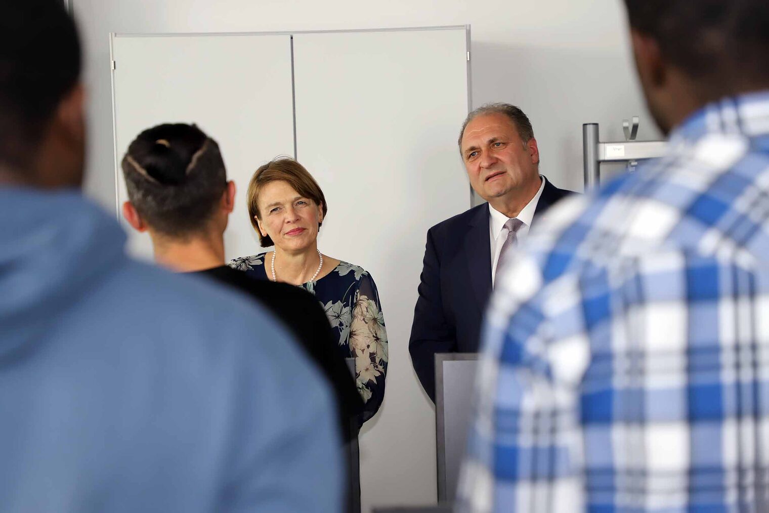 Elke Büdenbender besuchte das Bildungszentrum Butzweilerhof Elke Büdenbender besuchte das Bildungszentrum Butzweilerhof
