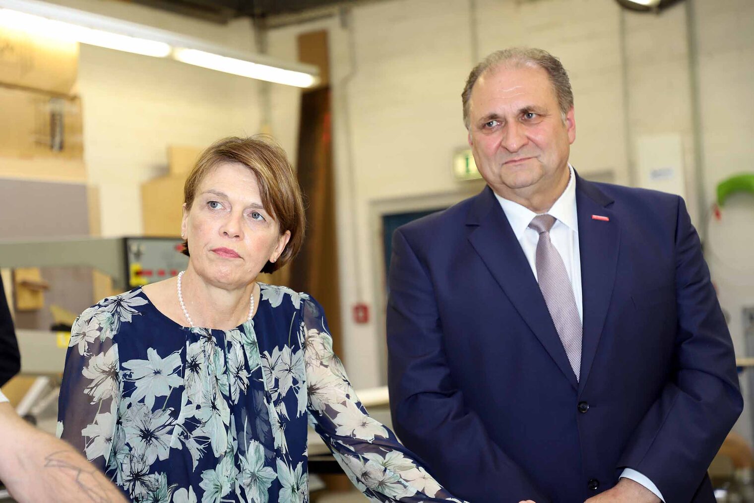 Elke Büdenbender besuchte das Bildungszentrum Butzweilerhof Elke Büdenbender besuchte das Bildungszentrum Butzweilerhof