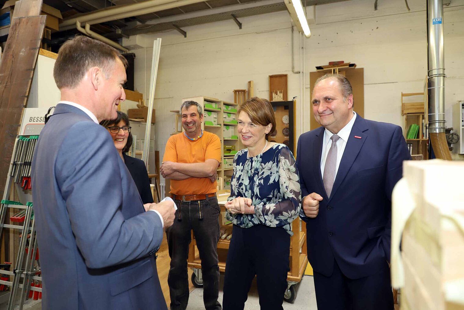 Elke Büdenbender besuchte das Bildungszentrum Butzweilerhof