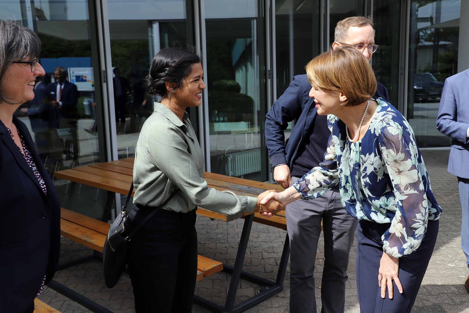 Elke Büdenbender besuchte das Bildungszentrum Butzweilerhof