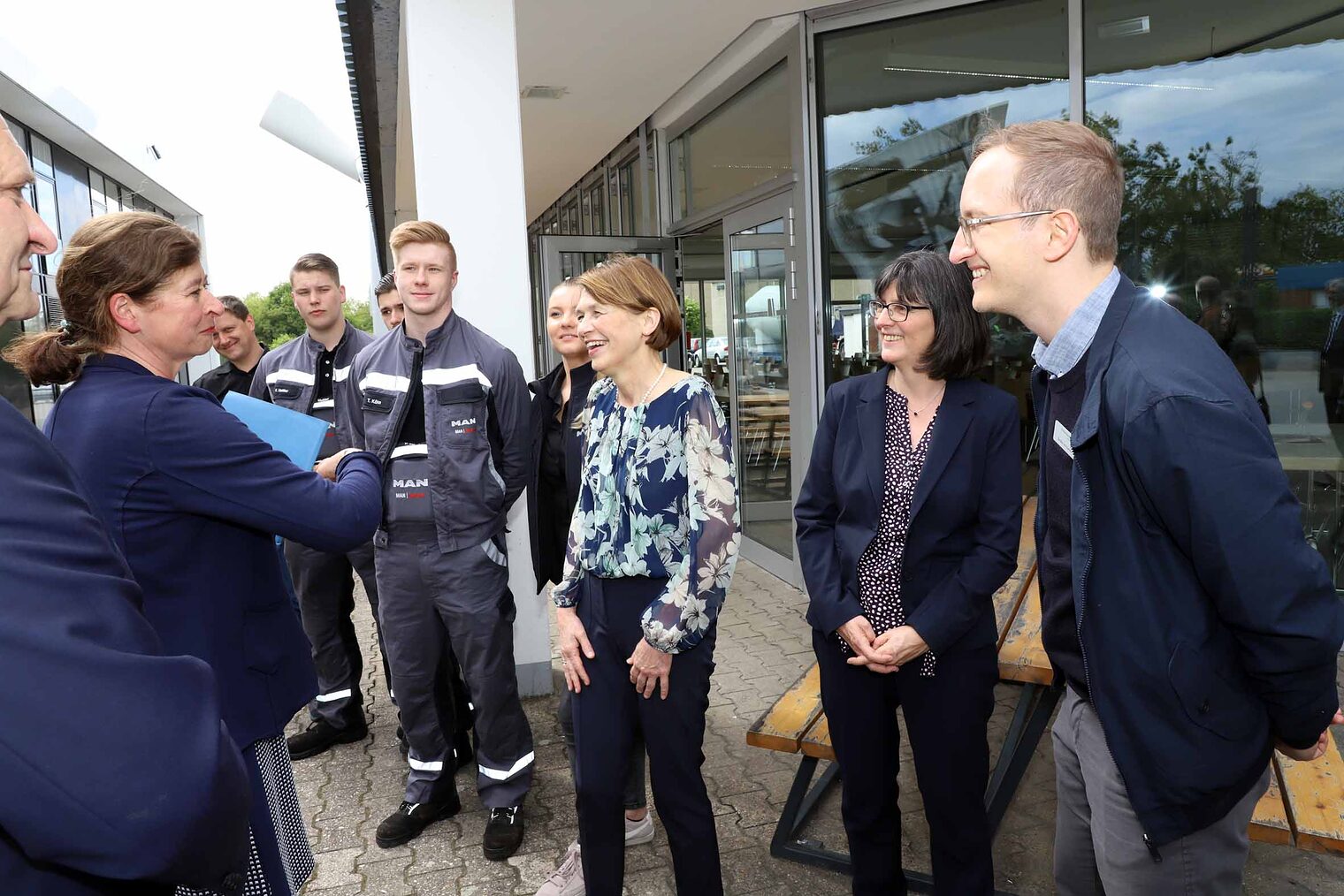 Elke Büdenbender besuchte das Bildungszentrum Butzweilerhof