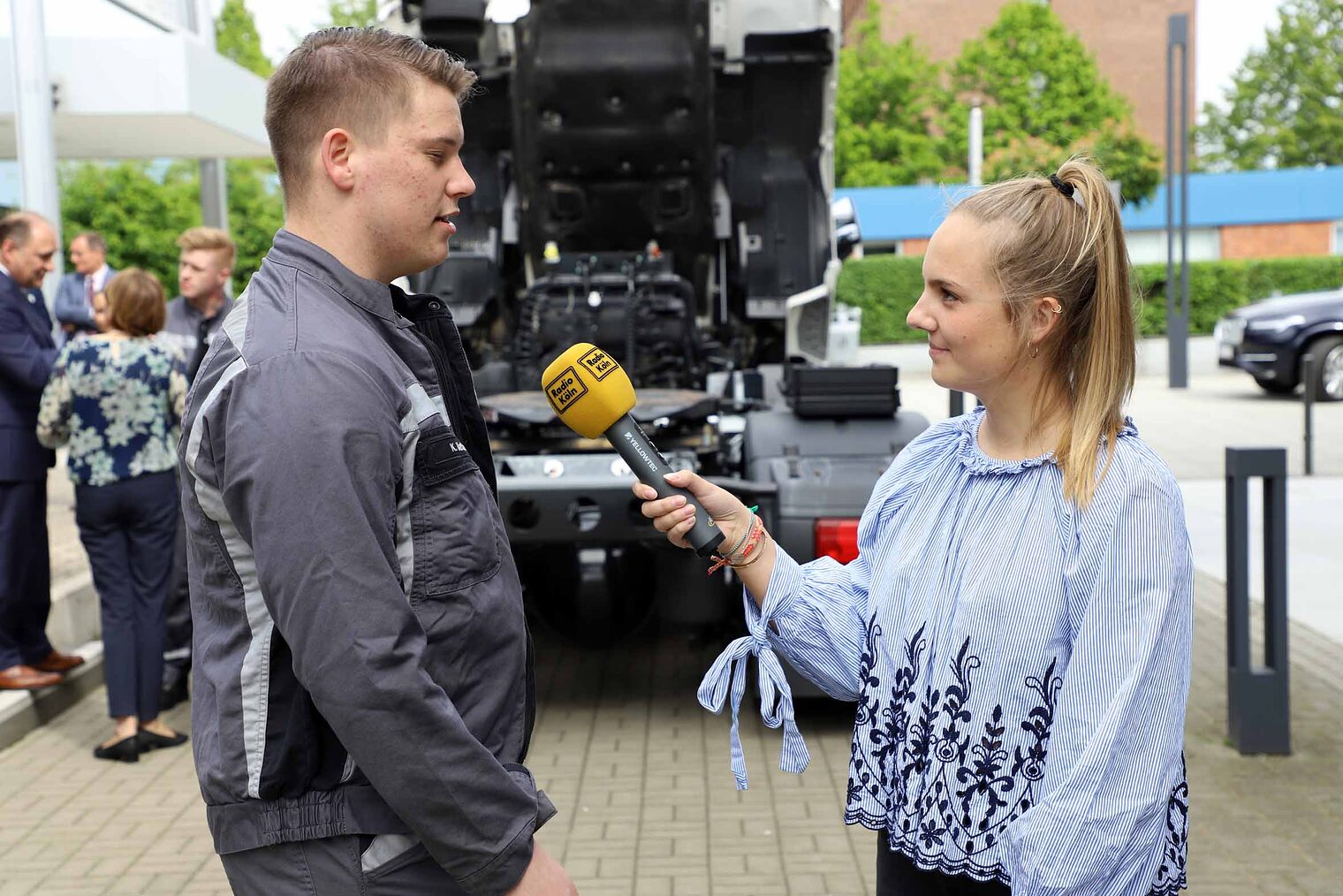 Elke Büdenbender besuchte das Bildungszentrum Butzweilerhof Elke Büdenbender besuchte das Bildungszentrum Butzweilerhof