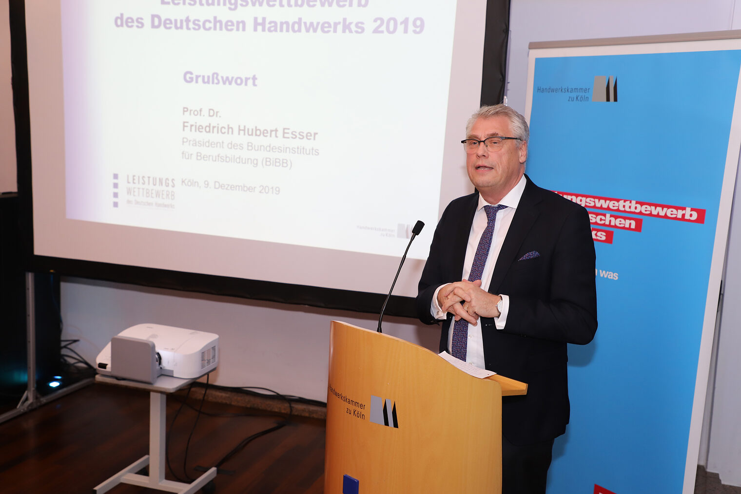 Ehrung der Kammersieger im Leistungswettbewerb des Handwerks 2019.