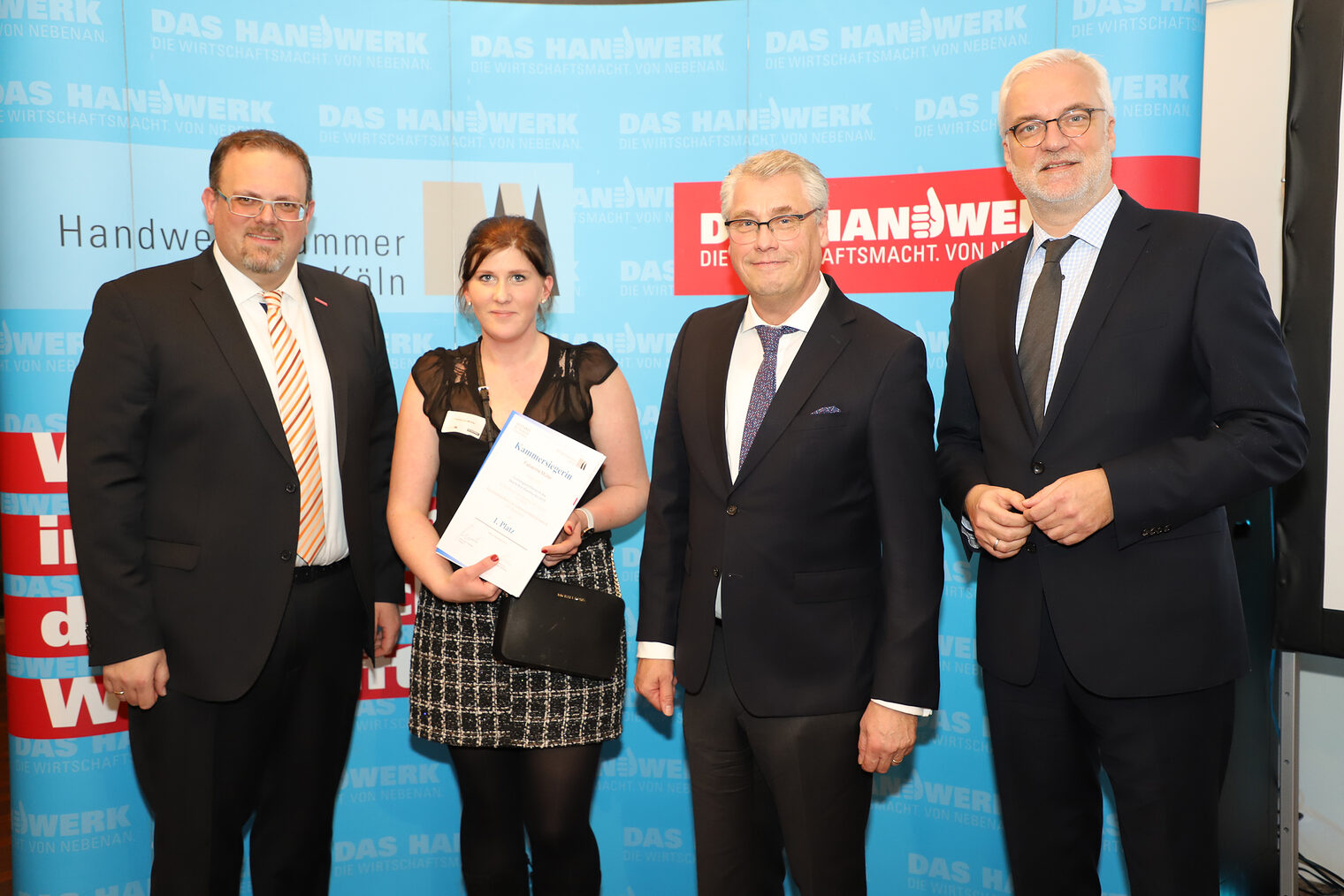 Ehrung der Kammersieger im Leistungswettbewerb des Handwerks 2019.