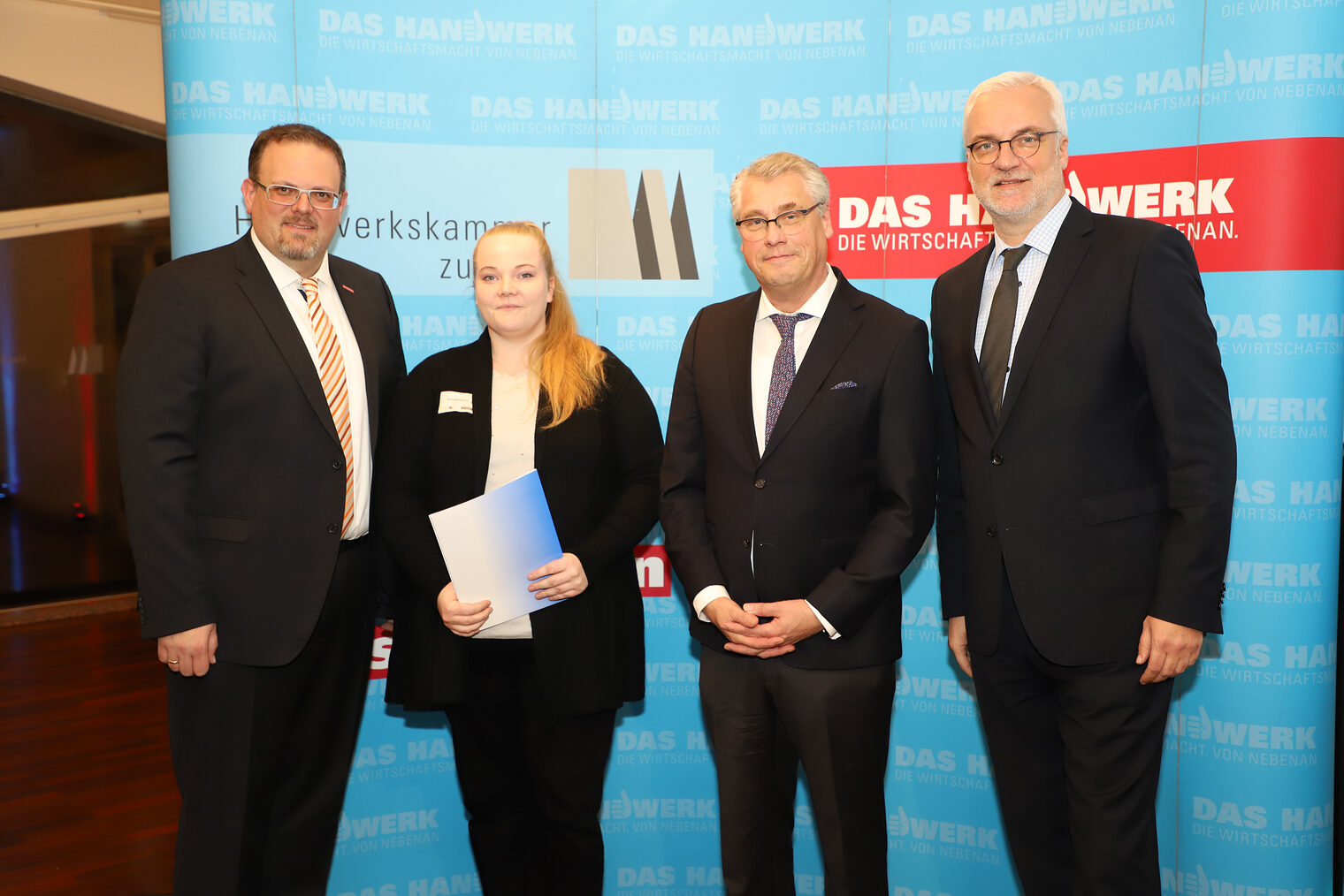 Ehrung der Kammersieger im Leistungswettbewerb des Handwerks 2019.