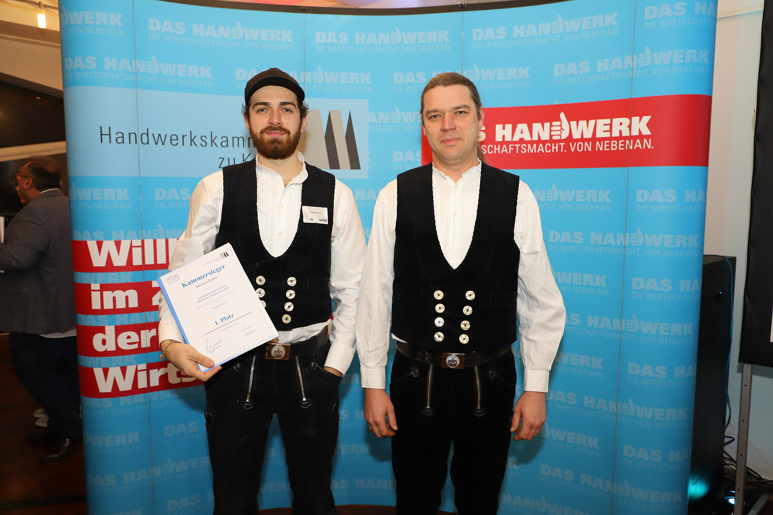 Ehrung der Kammersieger im Leistungswettbewerb des Handwerks 2019.