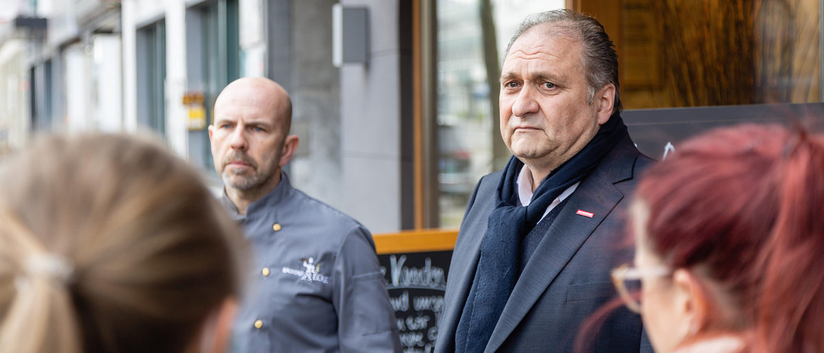 Wollseifer und Rekers besuchen Handwerksbetriebe (Corona)