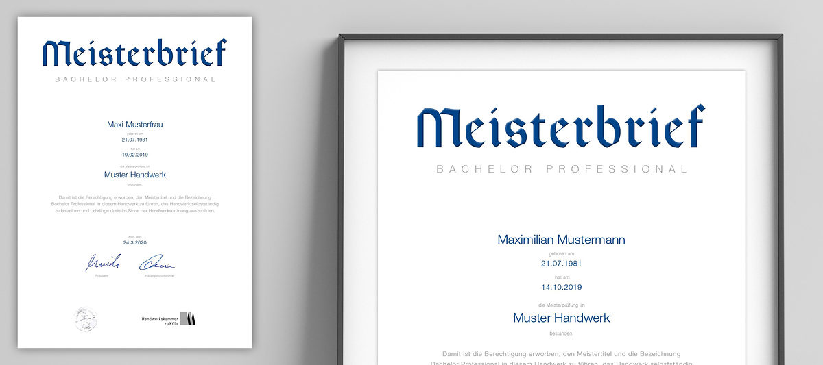 Relaunch Meisterbrief Handwerkskammer Zu Koln