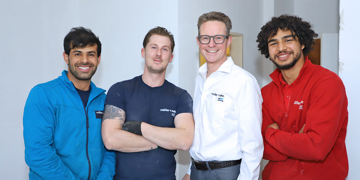 Integrationspreis 2018 Fa. Müller + Sohn Bad + Heizung GmbH 1