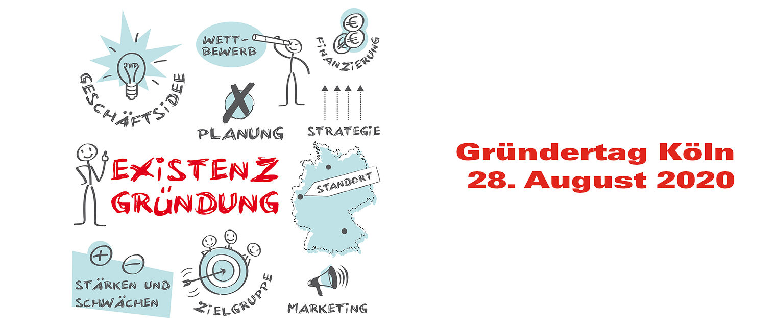 Der Kölner Gründertag 2020 bietet Vorträge in Form von kostenfreien Online-Seminaren