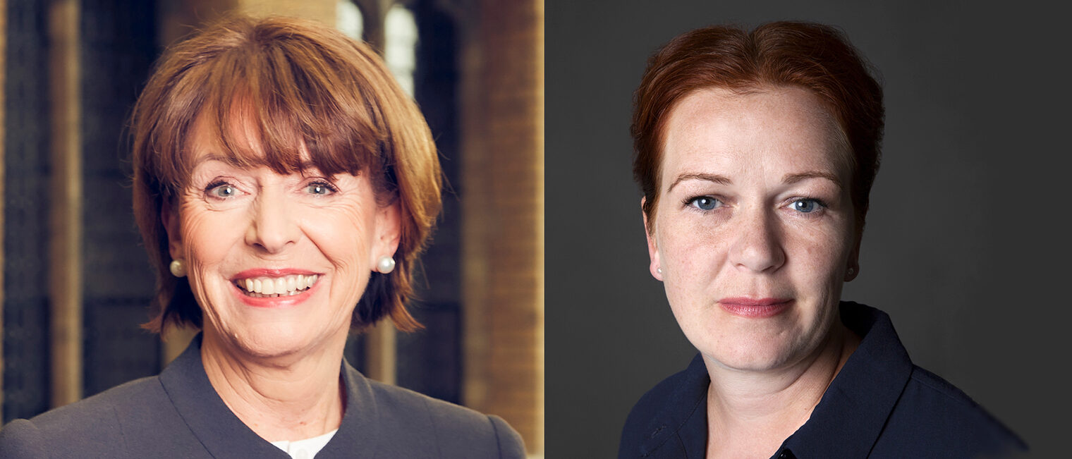 Henriette Reker, Oberbürgermeisterin von Köln, und Katja Dörner Oberbürgermeisterin von Bonn
