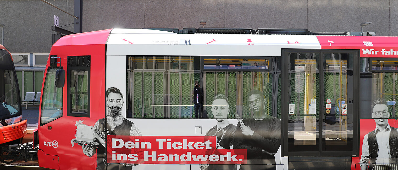 KVB-Stadtbahn Handwerk 2021