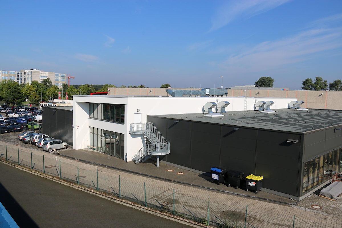 Dachdeckerhalle des Bildungszentrums Butzweilerhof