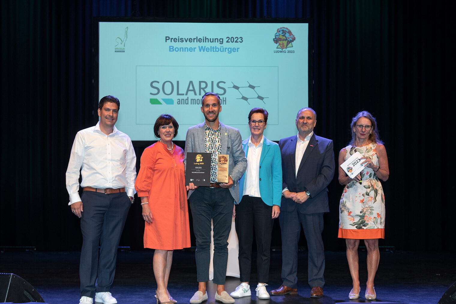 In der Kategorie Bonner Weltbürger siegte das Hennefer Solarunternehmen SOLARIS and more GmbH.